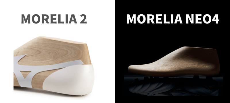 「モレリア2」と「モレリアネオ4」の違い