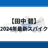 田中 碧スパイク